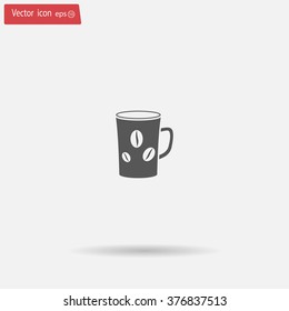 white cup icon