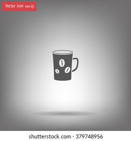 white cup icon