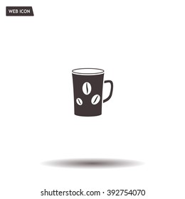 white cup icon