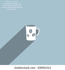 white cup icon