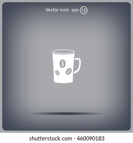 white cup icon
