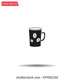 white cup icon