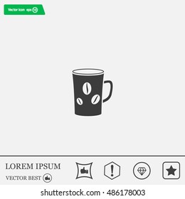 white cup icon