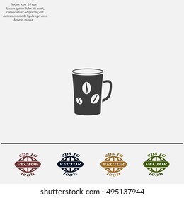 white cup icon