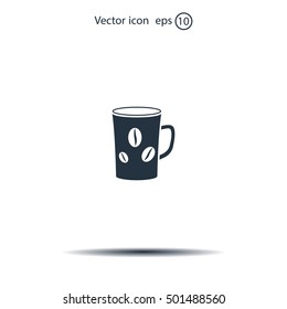 white cup icon