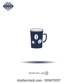 white cup icon
