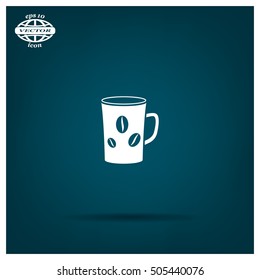 white cup icon