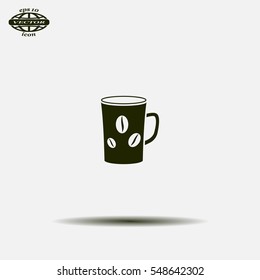 white cup icon