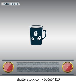 white cup icon