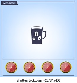 white cup icon