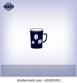 white cup icon