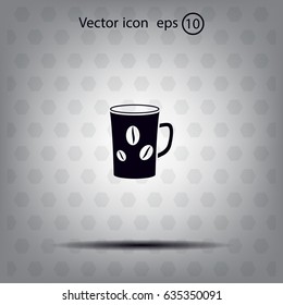 white cup icon