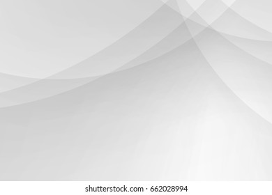White Curve, Abstract Vector Background. For design, banner.