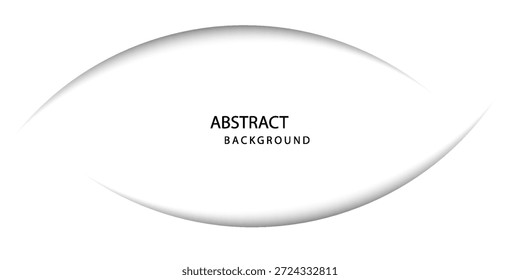 White curve line background pink vector overlap paper layer with space for text and message design