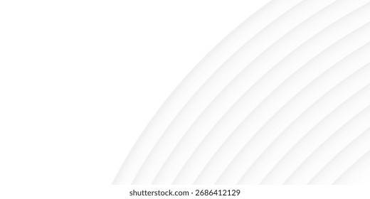 Fondo Abstractas de línea curva blanca. EPS 10