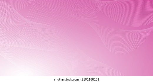 White Curving, Wavy Lines - Digitally Generated Futuristic Abstract 3D Geometric Striped Background Design, Generative Art in Editable Vector Format