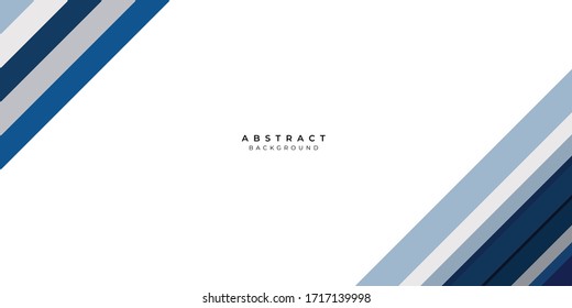 Diseño de presentación de vectores de fondo abstracto de rectángulo de caja azul blanco oscuro. Ilustración vectorial para negocios, corporaciones, instituciones, fiestas, fiestas, seminarios y charlas.
