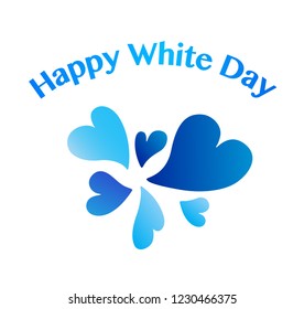 White Day Heart material