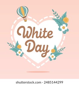 white day Pure Love Vectors