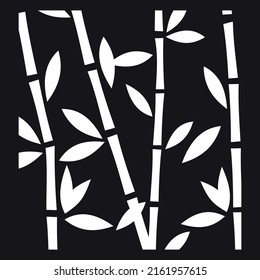 White decorative die cut seamless pattern