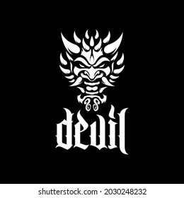 white Devils Sport Logo vector