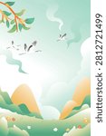 White Dew Moisture Vector Illustration