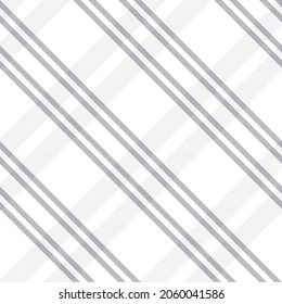 White Diagonal Plaid Tartan textured Seamless pattern design suitable for fashion textiles and graphics