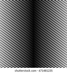 White diagonal sharp lines abstract background. Seamless surface pattern design with linear ornament. Stripes motif. Image with slanted rays. Striped digital paper. Hatched illustration. Optical art.