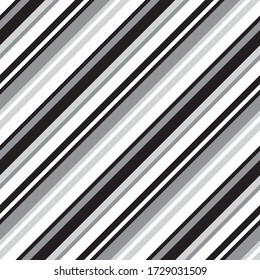 White diagonal striped seamless pattern background suitable for fashion textiles, graphics