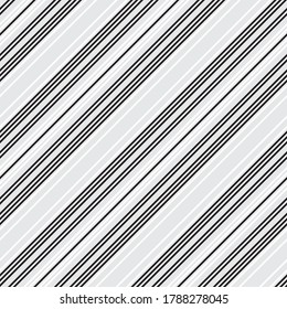 White diagonal striped seamless pattern background suitable for fashion textiles, graphics
