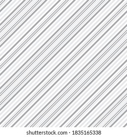 White diagonal striped seamless pattern background suitable for fashion textiles, graphics