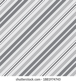 White diagonal striped seamless pattern background suitable for fashion textiles, graphics