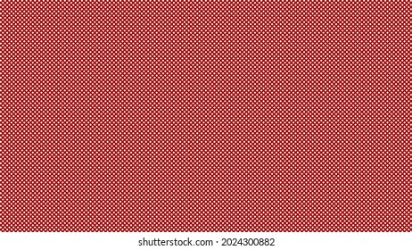 White diamonds on red background