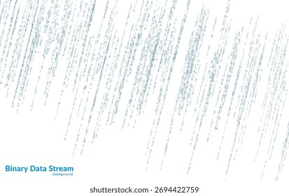 Fundo digital branco com padrão de matriz binária. Ideal para processamento de dados, tecnologia da informação e design de interface de software