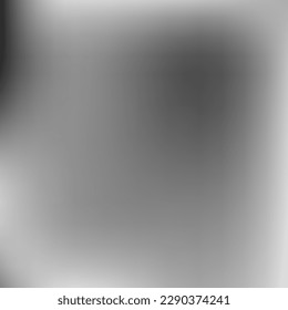 White Digital Minimal Smooth Gradient Backdrop. Metallic Empty Aluminium Watercolor Blurred Texture. Trendy Vector Monochrome Grey Gradient Mesh. Silver Liquid Black Dark Blurry Background.