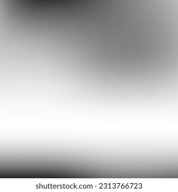 White Digital Trendy Dark Design Picture. Minimal Vector Monochrome Silver Gradient Background. Aluminium Empty Metallic Smooth Blurry Wallpaper. Liquid Black Grey Watercolor Gradient Mesh.