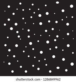 white dot black texture modern.Style minimalist