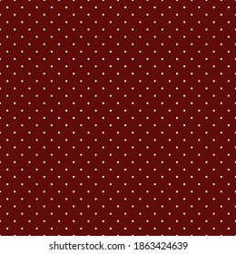 white dot on seamless pattern background.