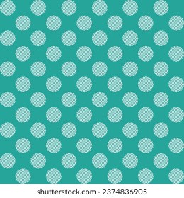 Patrón de puntos blancos con línea oblicua sobre fondo verde. Polkadot. Fondo de punto. Patrón sin foco. de fondo, decoración, envoltura de regalo