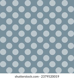 White dot pattern with oblique line on grey background. Polkadot. Dot background. Seamless pattern. for backdrop, decoration, Gift wrapping