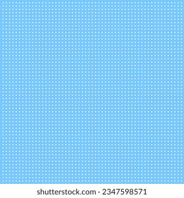 White dots isolated on light blue background is in Seamless pattern - vector illustration