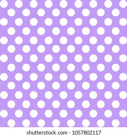 White dots on light purple background. Vector.
