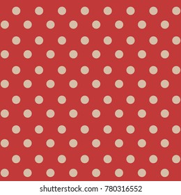 white dots on red background, texture vector