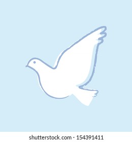 White dove