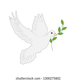 White Dove - Symbol of Hope & Peace