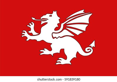 The White Dragon Is A Symbol Associated In Welsh Mythology With The Anglo-saxons. 