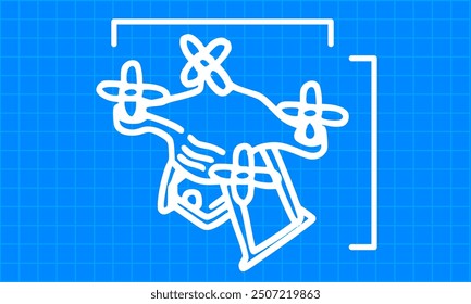 Dibujo blanco del arte de la línea del abejón en estilo del plan