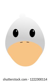 white duck face