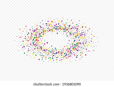 Fondo transparente de la Navidad de polvo blanco. Efecto Textura de círculo. Patrón de puntos carnavales. Ilustración Resumen De Splash De Color.