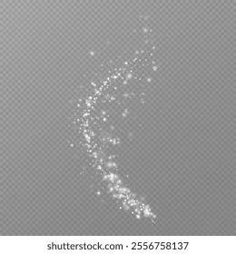 White dust light.Christmas scattering.
Background